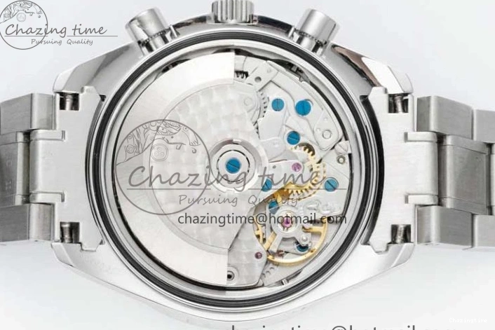 0217 Speedmaster Racing Master SS HKF Best Edition Black Dial on SS Bracelet A Versatile 7810